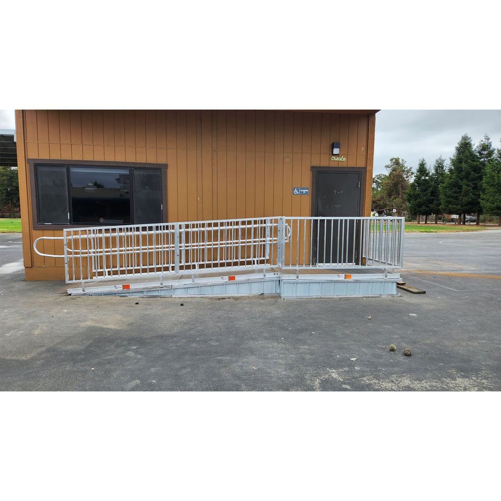 Rampit USA United Series 54" Wide Commercial Aluminum Wheelchair Ramp