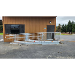 Rampit USA 54" Wide United Series Commercial Handicap Access Wheelchair Ramp