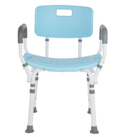 Rhythm Healthcare Premium Shower Chair with Back and Padded Arms