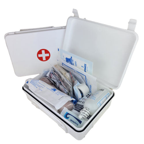 Elite First Aid 16-Unit White Series Kit for Industrial Compliance
