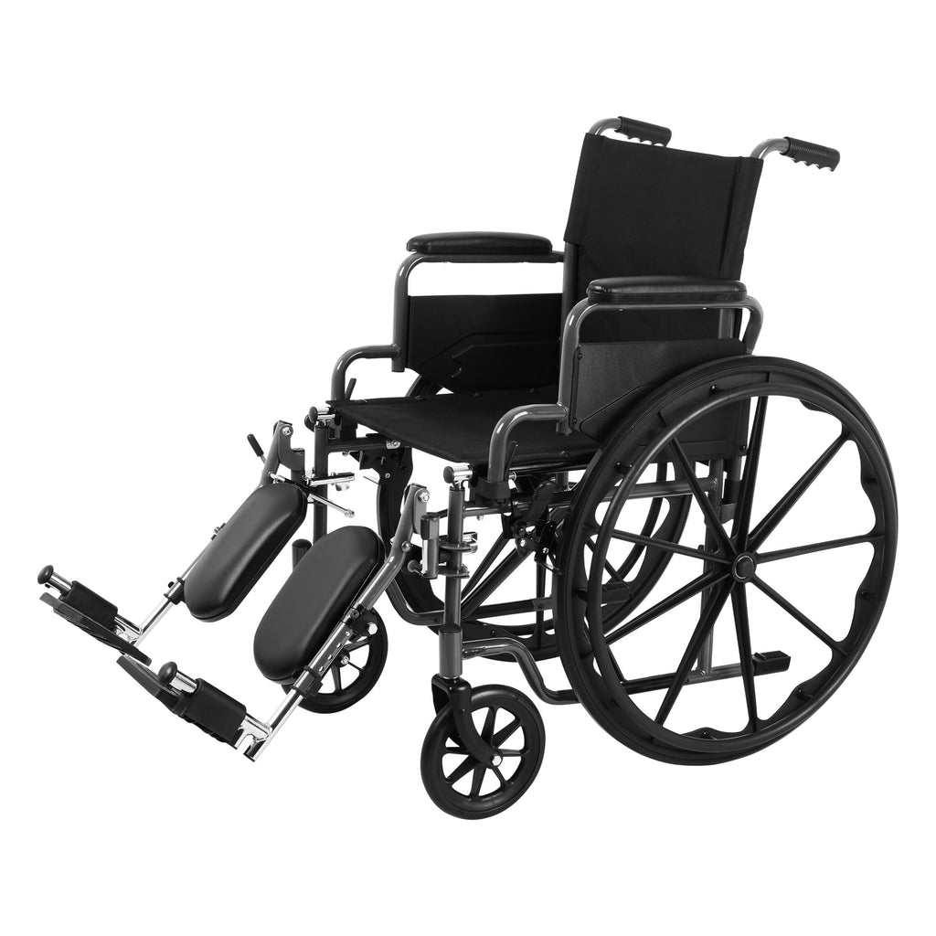 Rhythm Healthcare Flow K1 Manual Wheelchair | Heavy-Duty Fleet Mobility System