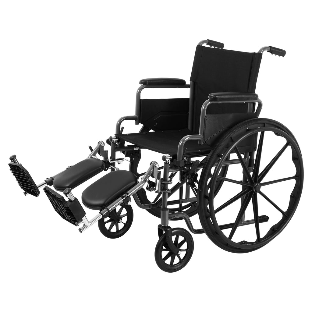 Rhythm Healthcare Flow K1 Manual Wheelchair | Heavy-Duty Fleet Mobility System