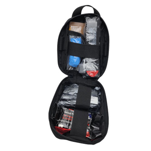 Recon IFAK Level 2 Black – MOLLE-Compatible Tactical First Aid Kit