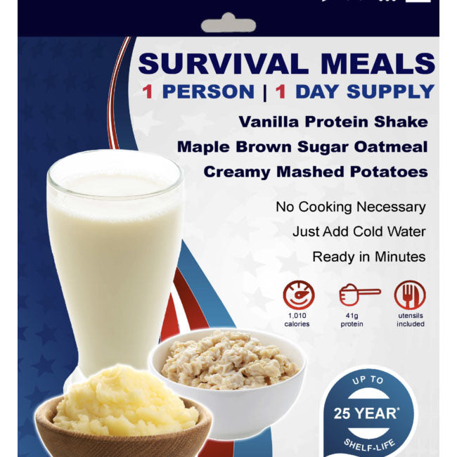 MayDay 24-Hour Emergency Meal Kit for Institutional Preparedness