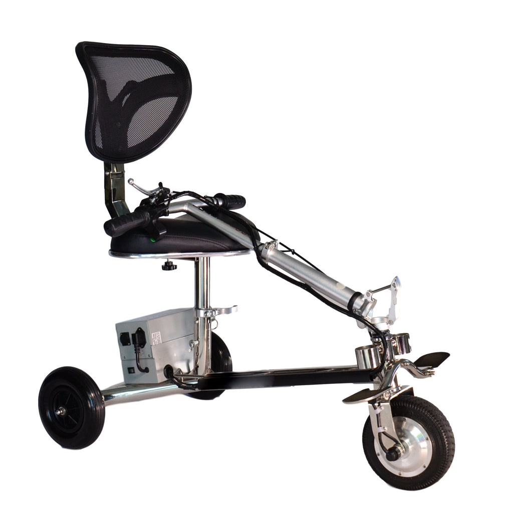 SmartScoot Lightweight Foldable 3-Wheel Mobility Scooter | Portable Personal Mobility