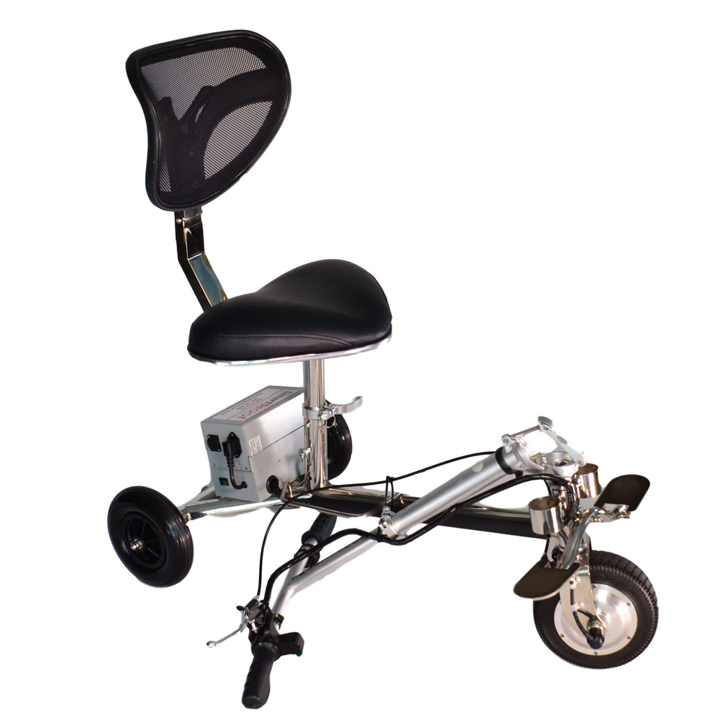 SmartScoot Lightweight Foldable 3-Wheel Mobility Scooter | Portable Personal Mobility