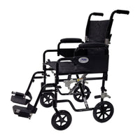 MOBB 18" Aluminum Wheelchair/Lightweight Transport Chair Duo
