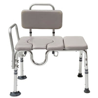MOBB Padded Transfer Commode Chair