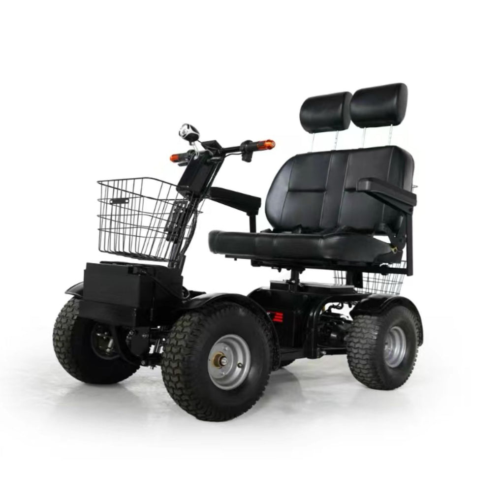 Green Transporter Cheeta Ninja – All-Terrain Double-Seat Mobility Scooter