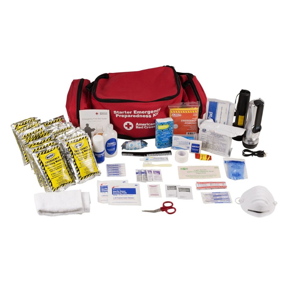 First Aid Only American Red Cross Emergency Preparedness Starter 1-Day Duffle Bag