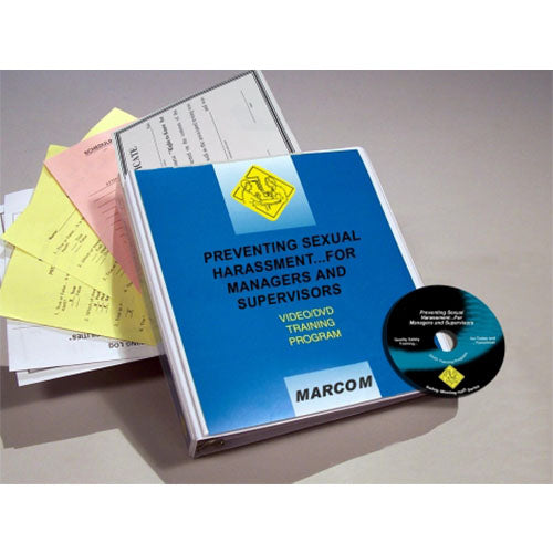 MARCOM Preventing Sexual Harassment for Managers and Supervisors DVD Training Program