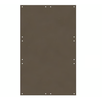 Checkers 4' x 8' VersaMAT® Ground Protection Mat, One Smooth Side, 95 Ton Capacity, Black