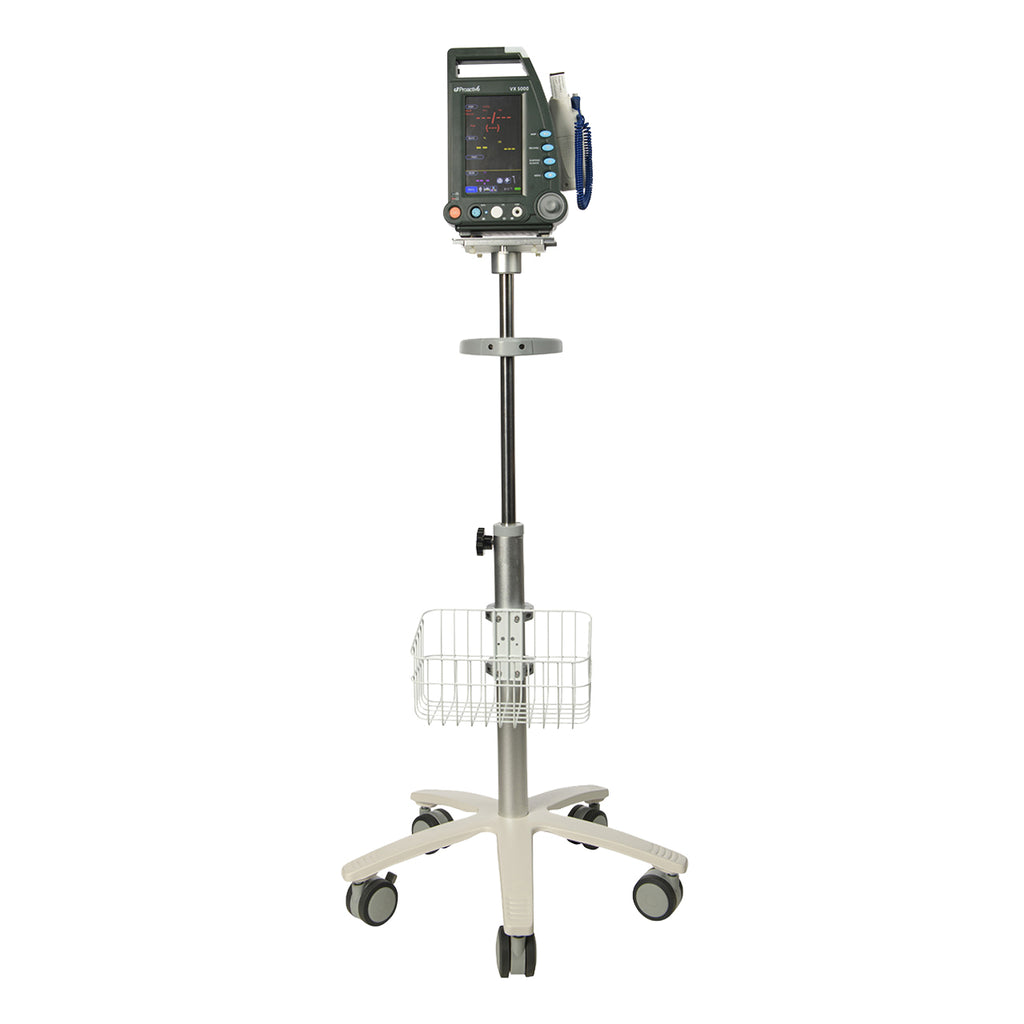 Proactive Medical Protekt VX 5000 Vital Signs Monitor | Portable Multi-Parameter Diagnostic Platform with Anti-Glare Touchscreen