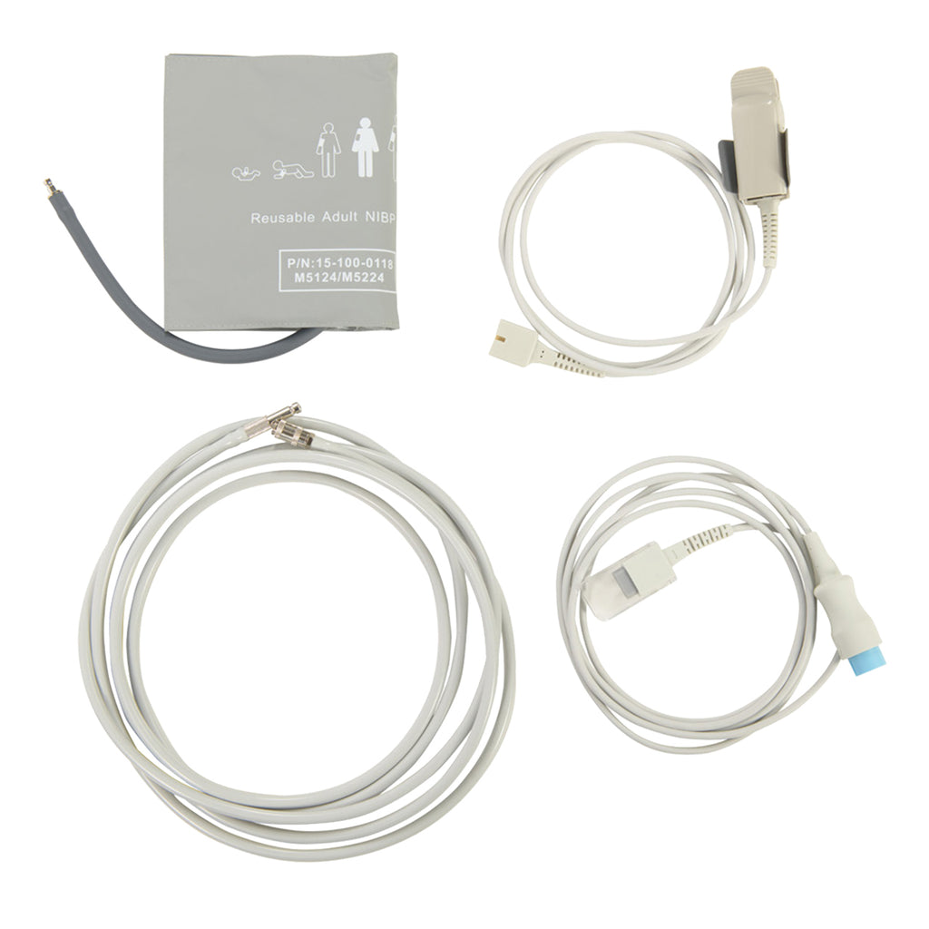 Proactive Medical Protekt VX 5000 Vital Signs Monitor | Portable Multi-Parameter Diagnostic Platform with Anti-Glare Touchscreen