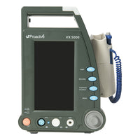 Proactive Medical Protekt VX 5000 Vital Signs Monitor | Portable Multi-Parameter Diagnostic Platform with Anti-Glare Touchscreen