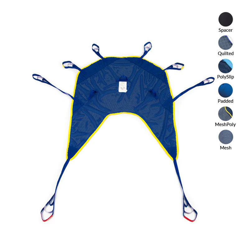 Handicare XXL Universal Padded Patient Lift Sling with Head Support