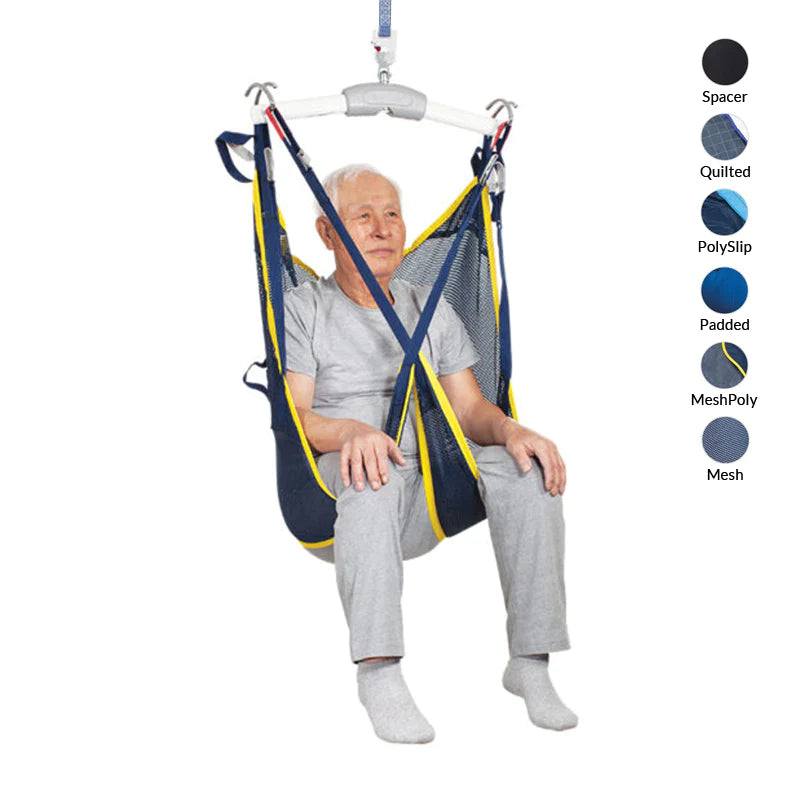 Handicare XXL Universal Padded Patient Lift Sling with Head Support