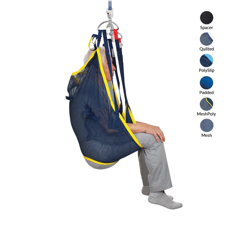 Handicare XXL Universal Padded Patient Lift Sling with Head Support