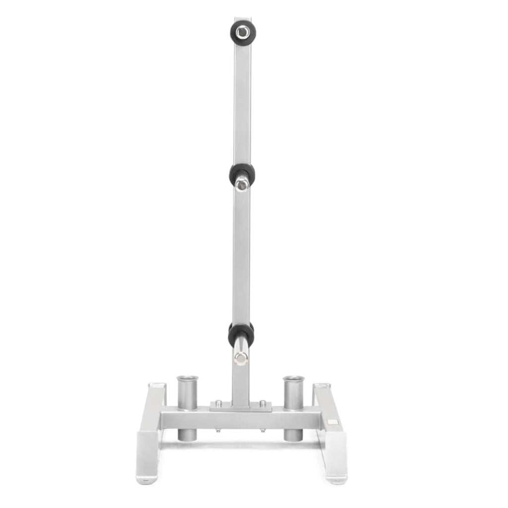 Freemotion Weight Plate and Bar Storage Rack – Compact Dual Bar and 6-Horn Weight Tree for Commercial Facilities
