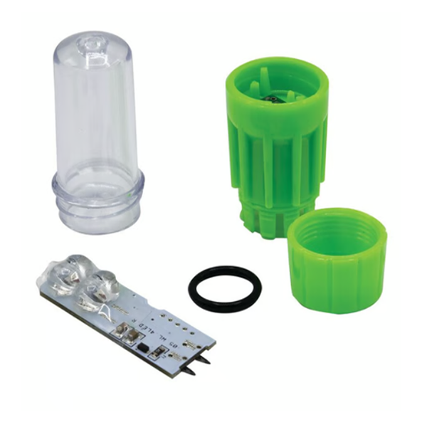 Checkers Rocket® II Super Bright Flashing White LED Light for 1156 Socket Warning Whips