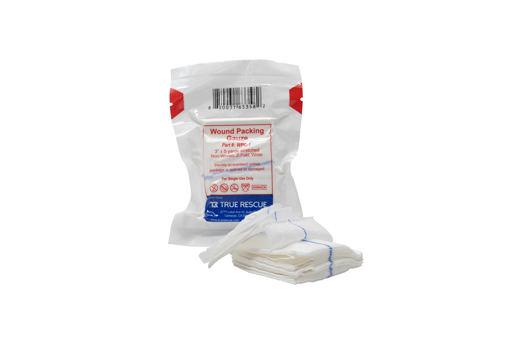 Cubix Safety WPG-1 Sterile Compressed Wound-Packing Gauze