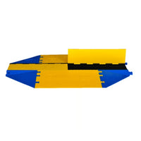Checkers Kit 2, 5-Channel Yellow Jacket® AMS® Modular Accessibility Ramp System, ADA Cable Protector for 1" Lines