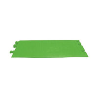 Checkers Female ADA Ramp for 5-Channel Yellow Jacket® AMS® Cable Protector, Fits 1" Lines, SafeRay™ Hi-Viz Green