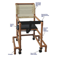 MJM 18" Wood Tone Total Walker, 300 lb Capacity