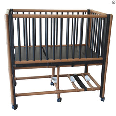 MJM Wood Tone Color Pedi-Crib Bed, 150 lb Capacity