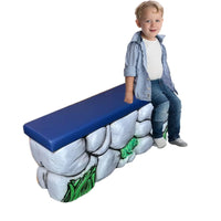 Pedia Pals Waiting Room Chairs Stone Bench Pediatric Office