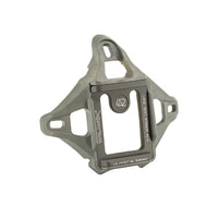HighCom Wilcox L4 Three-Hole Shroud – Aircraft-Grade Aluminum NVG Mount Interface for Ballistic Helmets