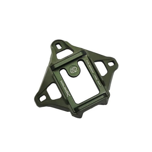 HighCom Wilcox L4 Three-Hole Shroud – Aircraft-Grade Aluminum NVG Mount Interface for Ballistic Helmets