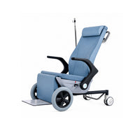 Nitrocare ROMA X12 Heavy-Duty Bariatric Transport Wheelchair with High Weight Capacity and Ergonomic Handling