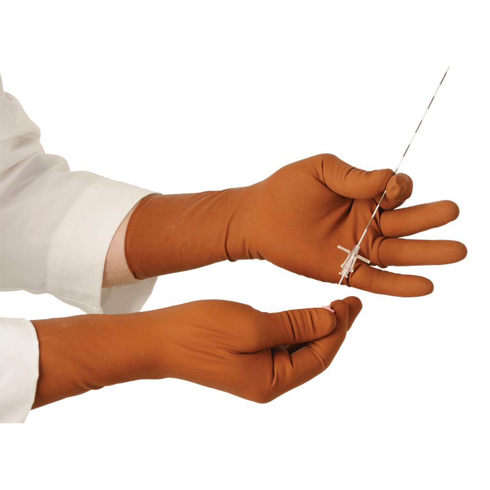 Phillips Safety RRG-XGRD-RR180-BOX XGUARD RR-1 Sterile Radiation Reducing Surgical Gloves (.22mm