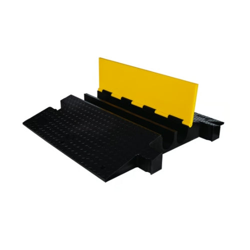 Checkers Yellow Jacket® Extreme 2-Channel Heavy-Duty Cable Protector for 3.75" Lines