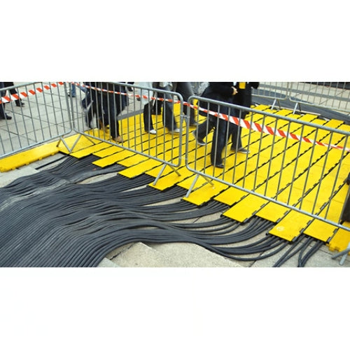 Checkers Yellow Jacket® AMS® Female Ramp for 3-Channel Cable Protector