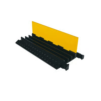Checkers Yellow Jacket® 3-Channel Heavy-Duty Cable Protector for 2.125" Lines