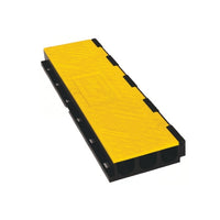 Checkers Yellow Jacket® AMS® Center Section for 3-Channel ADA Cable Protector