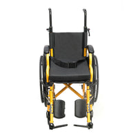 Proactive Medical Blaze Pediatric Wheelchair with Height-Adjustable Push Handles and Cushion Support