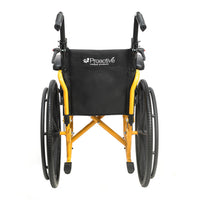 Proactive Medical Blaze Pediatric Wheelchair with Height-Adjustable Push Handles and Cushion Support