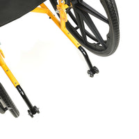 Proactive Medical Blaze Pediatric Wheelchair with Height-Adjustable Push Handles and Cushion Support