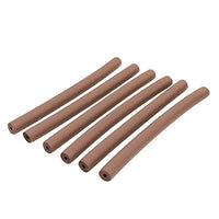 FabLife Foam Tubing, Brown, 1/4", Pack of 6 — for Electrotherapy Pain Management