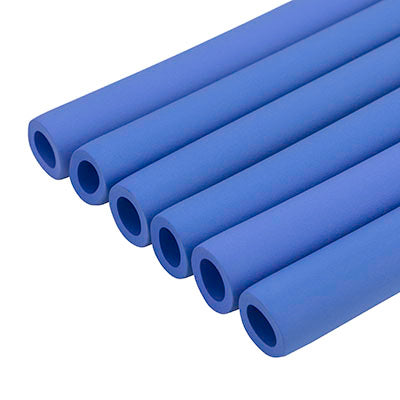 FabLife Foam Tubing, Blue, 5/8", Pack of 6 — for Electrotherapy Pain Management