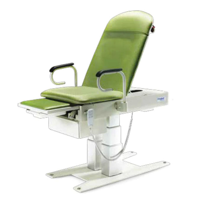 Graham Field Power Table with Arms and Physician Storage