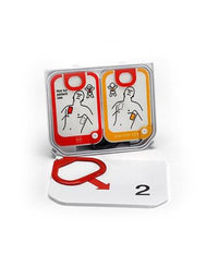 Stryker LIFEPAK CR2 Replacement Electrode Kit QUIK-STEP