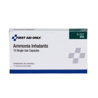 First Aid Only 9-001-001 Ammonia Inhalants, 10 Capsules per Box