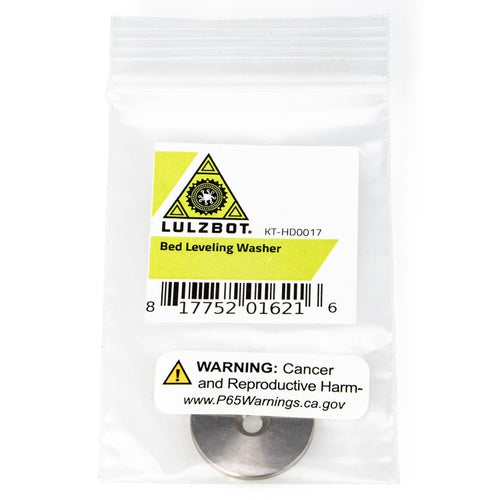 LulzBot Bed Leveling Washer - Precision Calibration Component