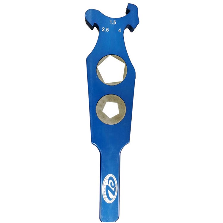 Flame Fighter EZ-3001 Billy Goat 2-HOLE Compact Ratcheting Hydrant Wrench with Standard Handle
