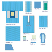 SUBMED Cardiovascular Surgical Drape Kit