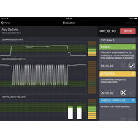 Heartsmart Life/form® CPR Metrix Control Box and iPad